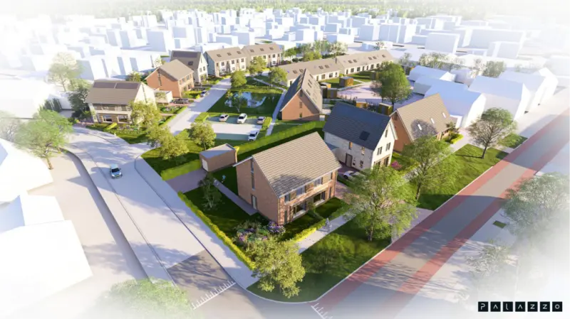 28 woningen aan de Dorpstraat in Heeten