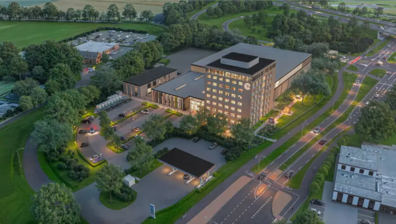 7500m2 ‘circulaire’ kantoorruimte langs de A50 in Heerde